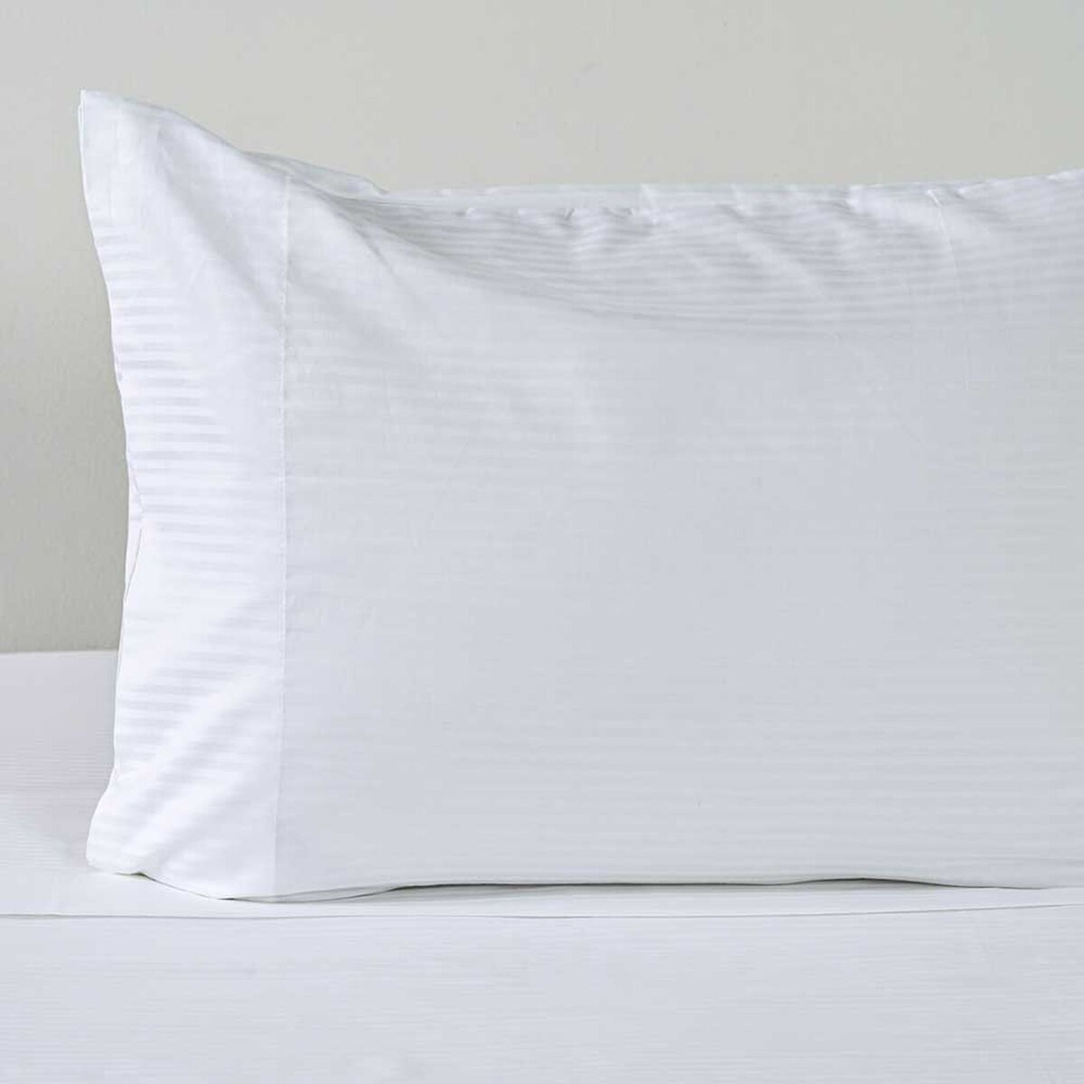 Juego de S&aacute;banas Cannon1.5 Plazas 600 Hilos Dobby White