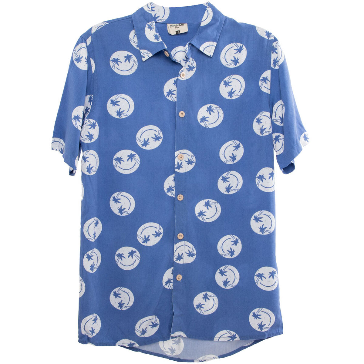 Camisa Manga Corta Estampada de Algod&oacute;n Ni&ntilde;o Cutback