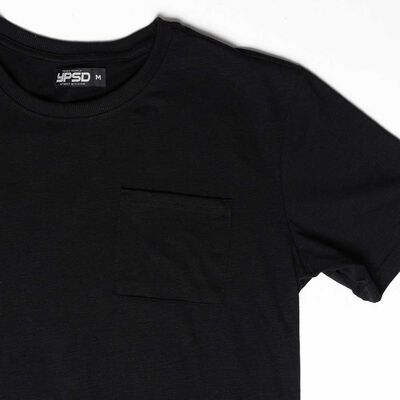 Imagen 2 del producto Polera Manga Corta Hombre Icono Negro