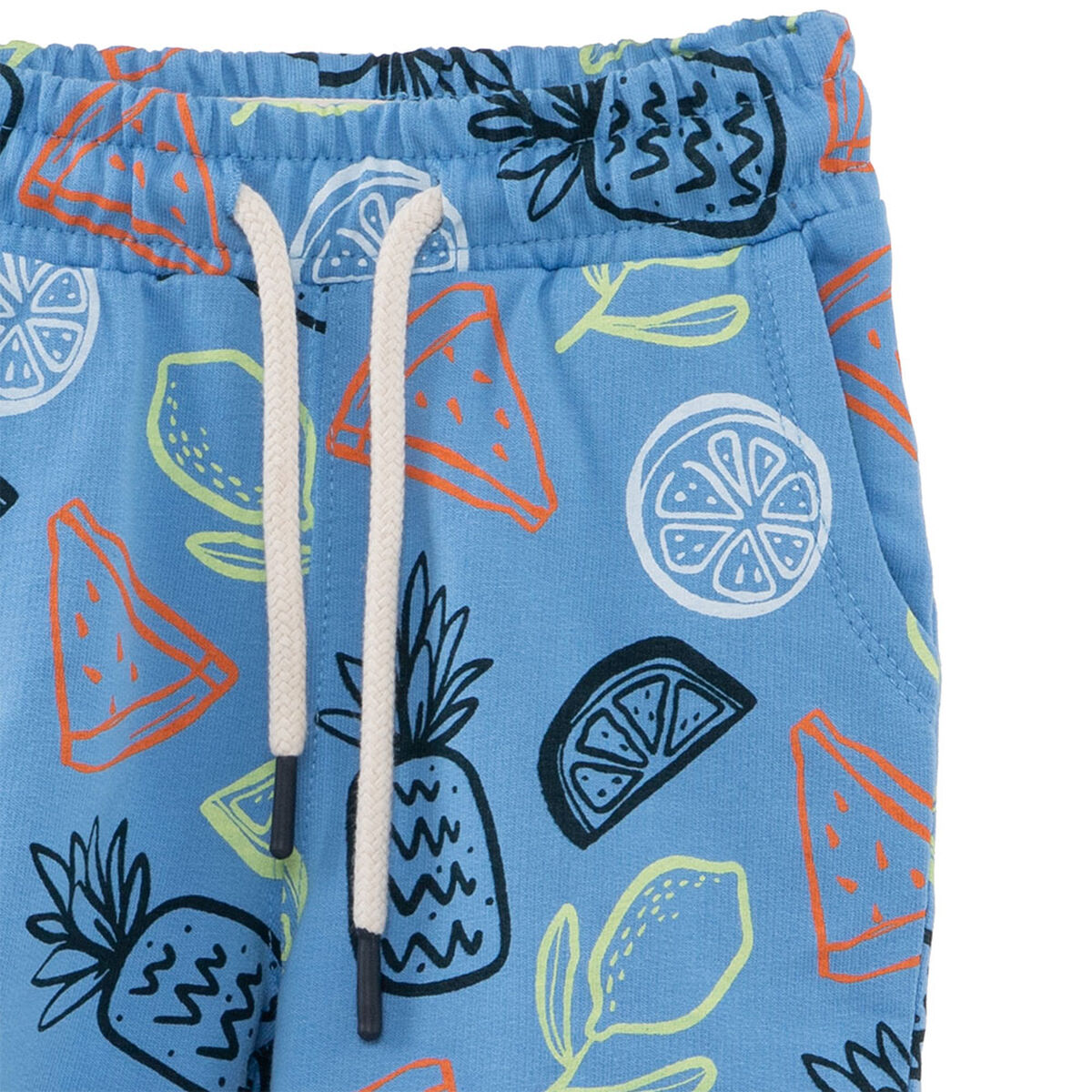 Short Buzo Estampado de Algod&oacute;n Ni&ntilde;o Chess