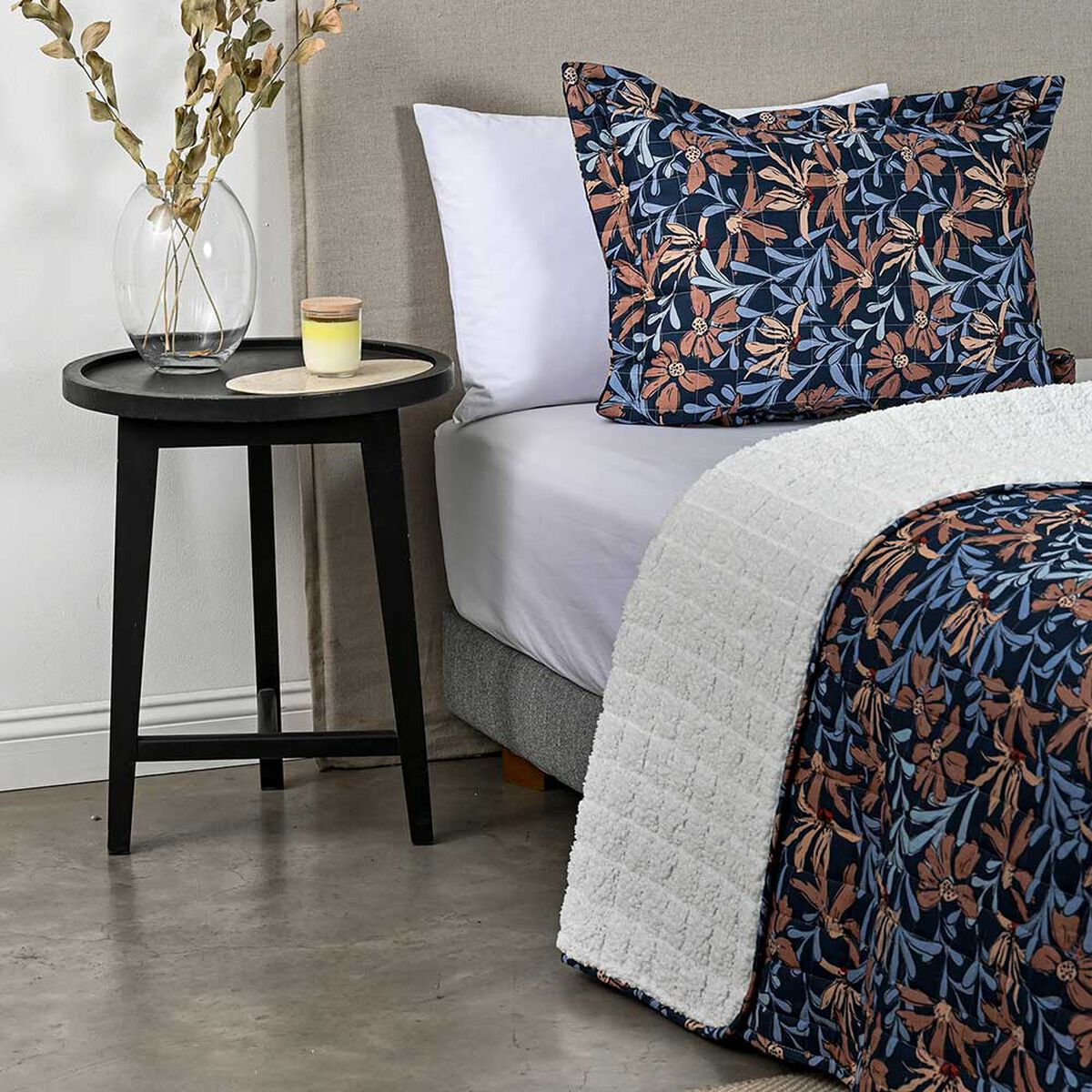 Quilt Sherpa American Family 1.5 Plazas Lia