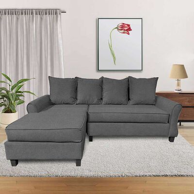 Imagen 1 del producto Sofá Seccional Izquierdo Living Factory Barcelo 3 Cuerpos Gris