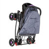 Coche Cuna Balancín Baby Way Bw-309 Morado