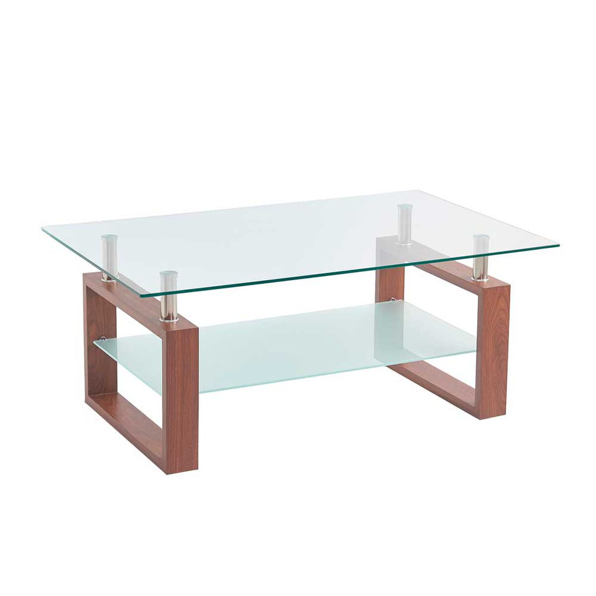 Mesa de Centro Home Mobili Cubic Caf&eacute;