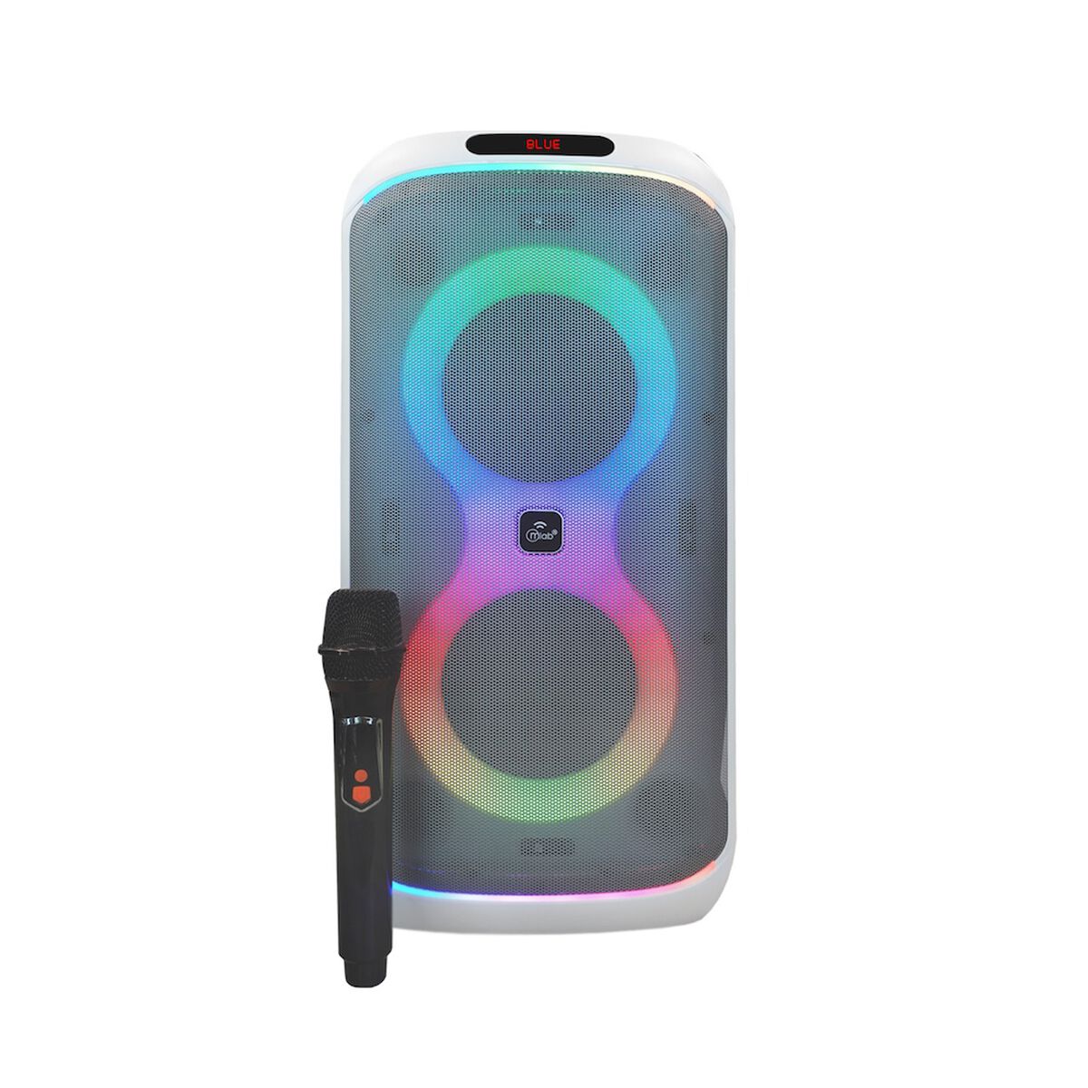 Parlante Portátil Bluetooth MLAB 9565 6,5" x 2 Blanco