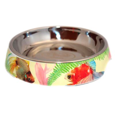 Imagen 2 del producto Plato Gato Melamina Motivo Redondo Mascan