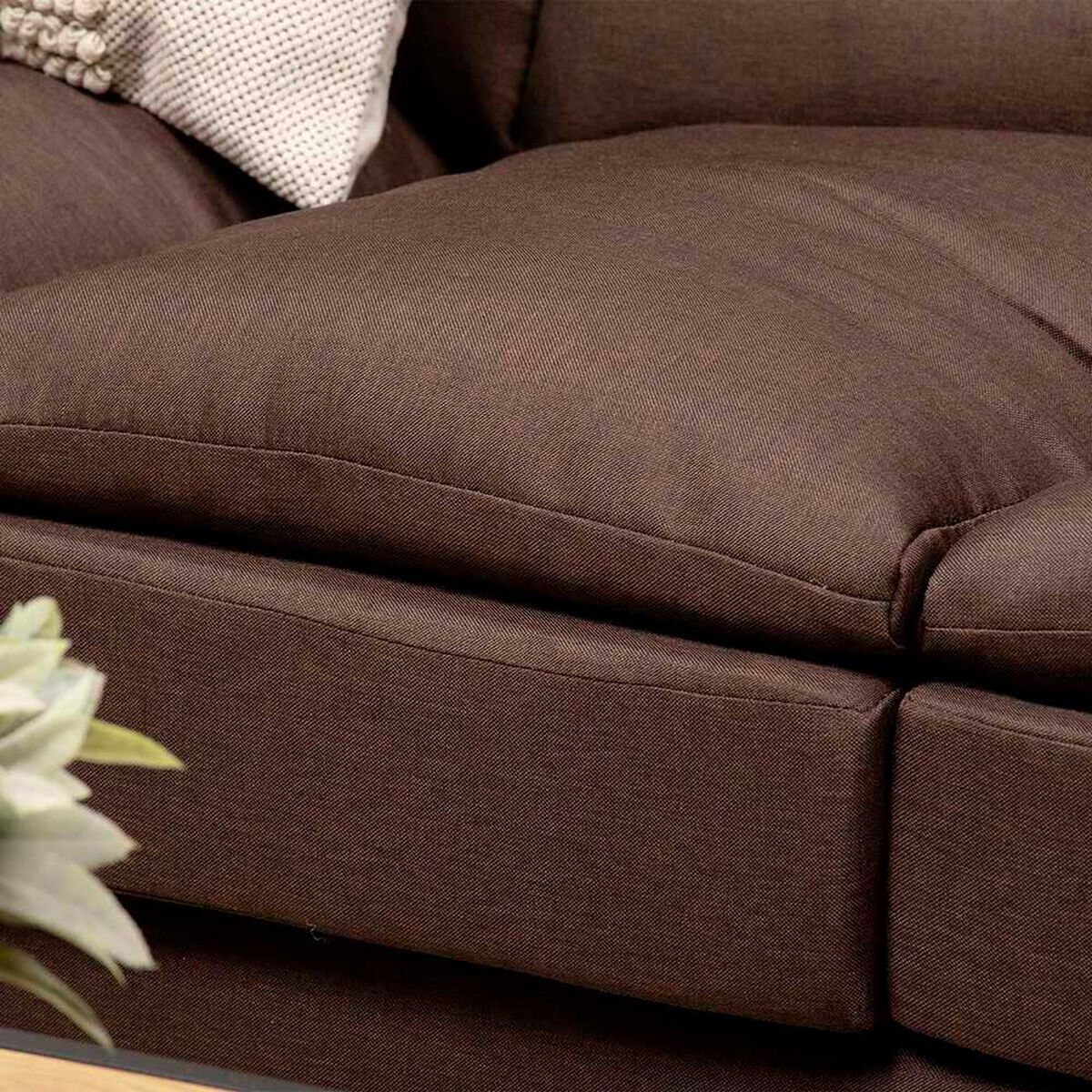 Sof&aacute; Almore Belen 3 Cuerpos Caf&eacute;