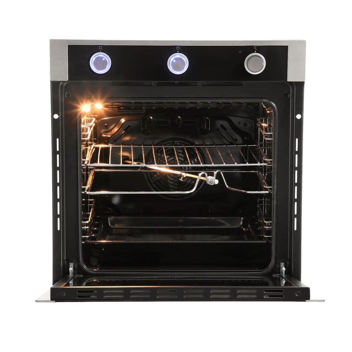 Horno Empotrable Ursus Trotter  UT Prime EP10DL 73 lts. H&iacute;brido Plata/Negro