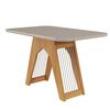 Juego de Comedor Decocasa Carol 4 Sillas Off White