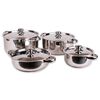 Bater&iacute;a de Cocina Acero Inox. Doral Malaga 8 Piezas
