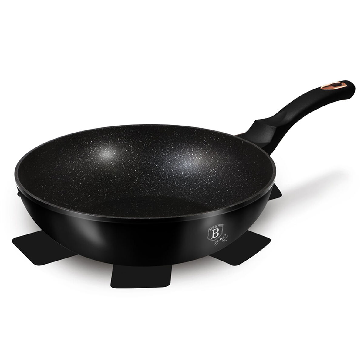 Wok Aluminio Forjado Berlinger Haus BH-1638N 4 mm