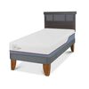 Cama Europea CIC 1,5 Plazas Excellence Plus + Respaldo Dublin
