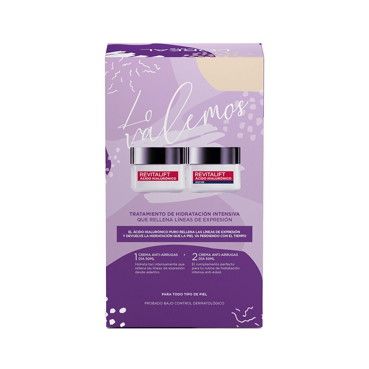 Pack Revitalift Ácido Hialurónico Cremas Día + Noche