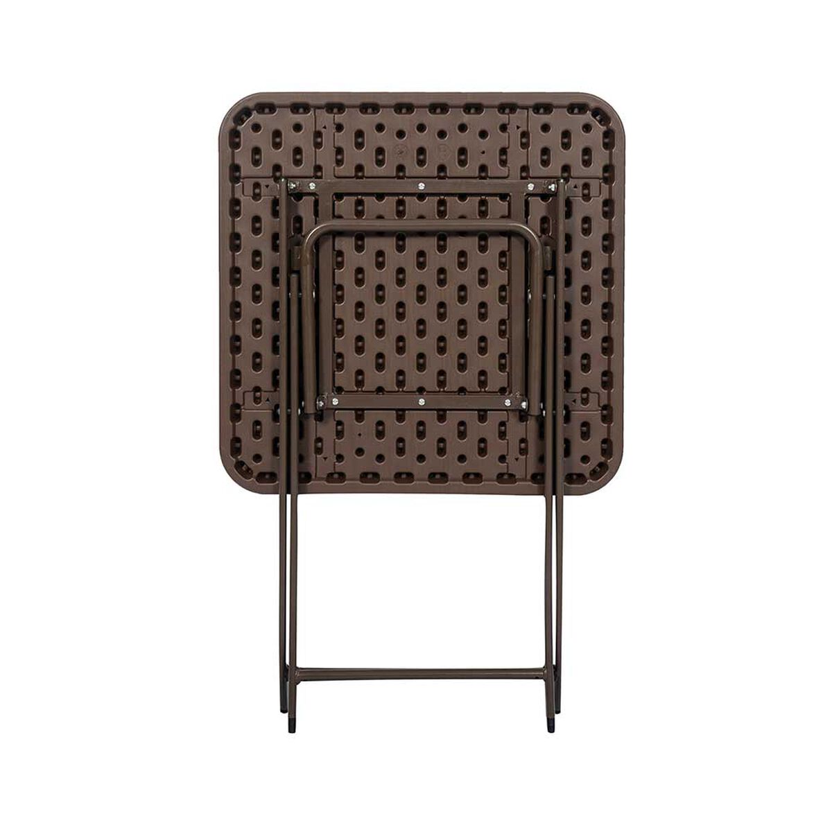 Mesa Plegable Cuadrada Northwest NW-RT60 Café 60 cm