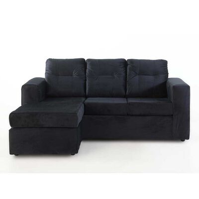 Imagen 2 del producto Sofá Modular Kea Rodas 3 Cuerpos Negro