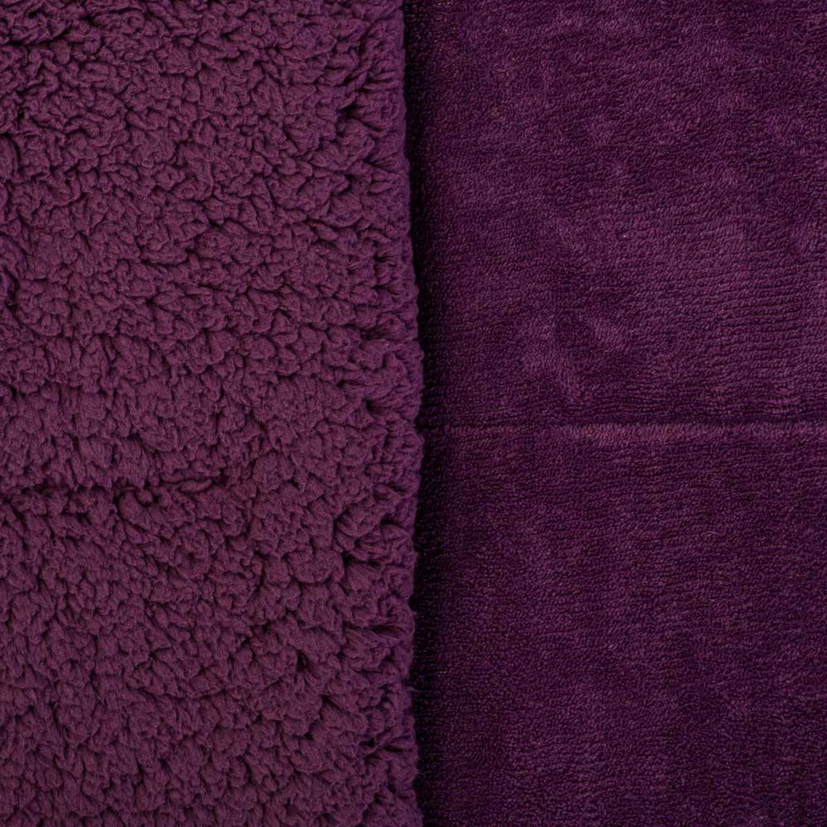 Plumón Coral Sherpa Casanova 1,5 Plazas Liso Violeta