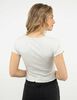 Polera Crop Manga Corta Mujer Icono
