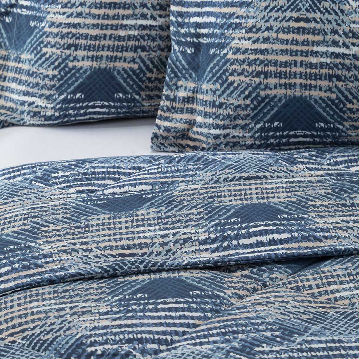 Plumón Estampado Casanova 1,5 Plazas Ikat