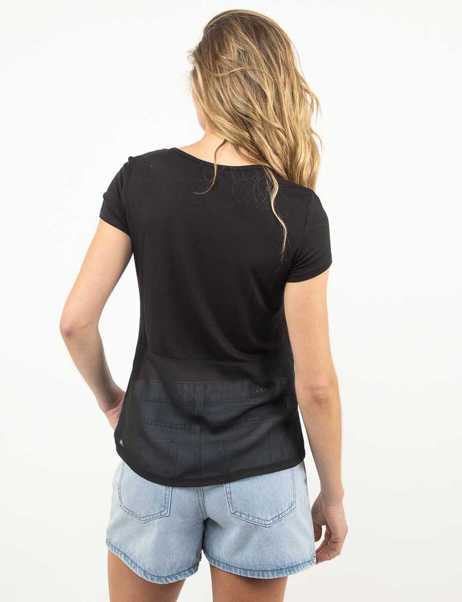 Polera Con Estampado Manga Corta Mujer Zibel
