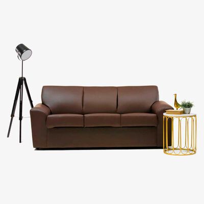 Imagen 2 del producto Sofá Cabsur Milan 3 Cuerpos PU Café