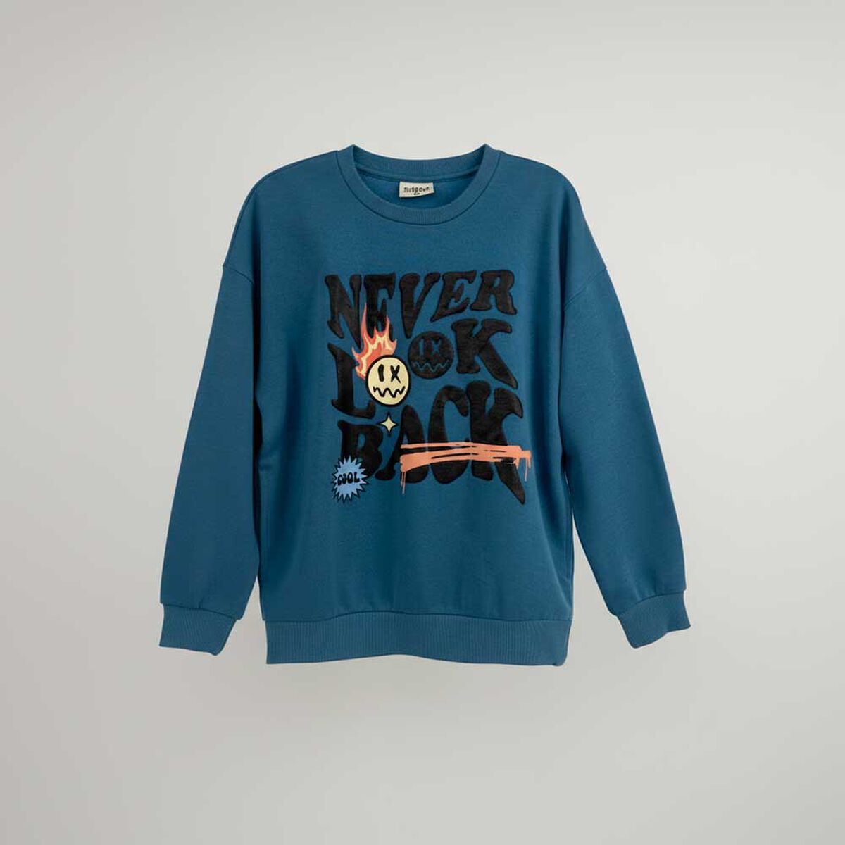 Poler&oacute;n de Algod&oacute;n Ni&ntilde;o Cutback