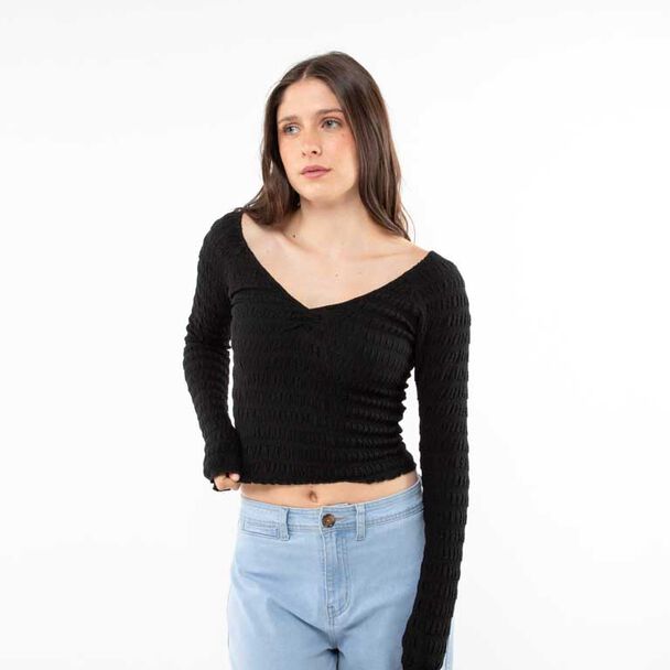 Polera Manga Larga Mujer Icono
