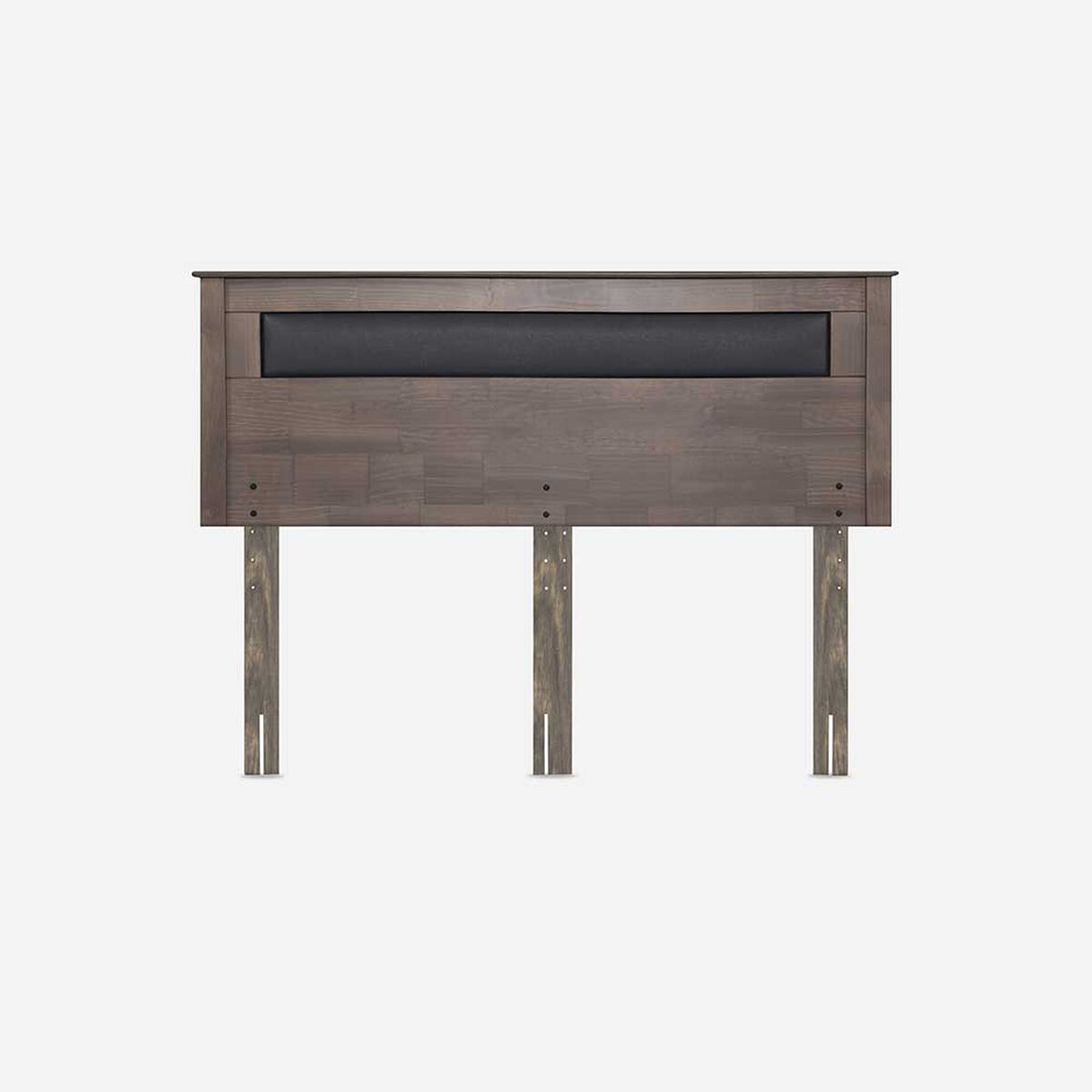 Cama Europea Rosen Base Dividida King New Ergo T + Respaldo Ferrera Gris