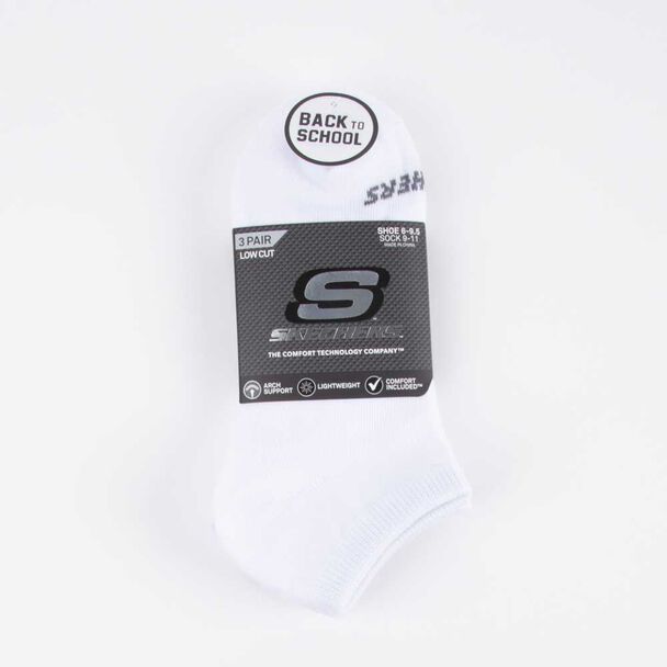 Pack 3 Calcetin Corto Unisex Skechers