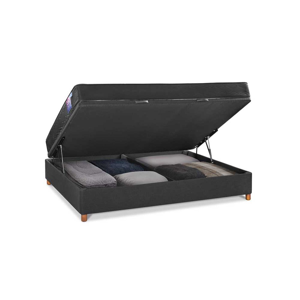 Cama Baúl Flex 2 Plazas Therapedic Plus