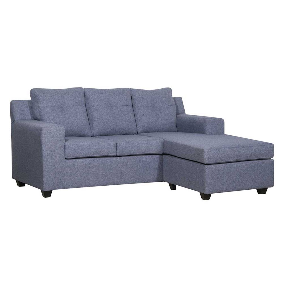 Sof&aacute; Seccional Black Factory Oxford 4 Cuerpos Piedra