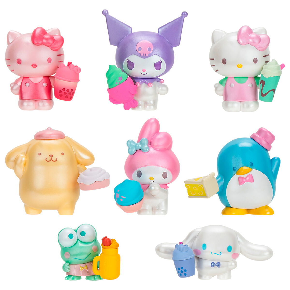 Set 8 Figuras Hello Kitty