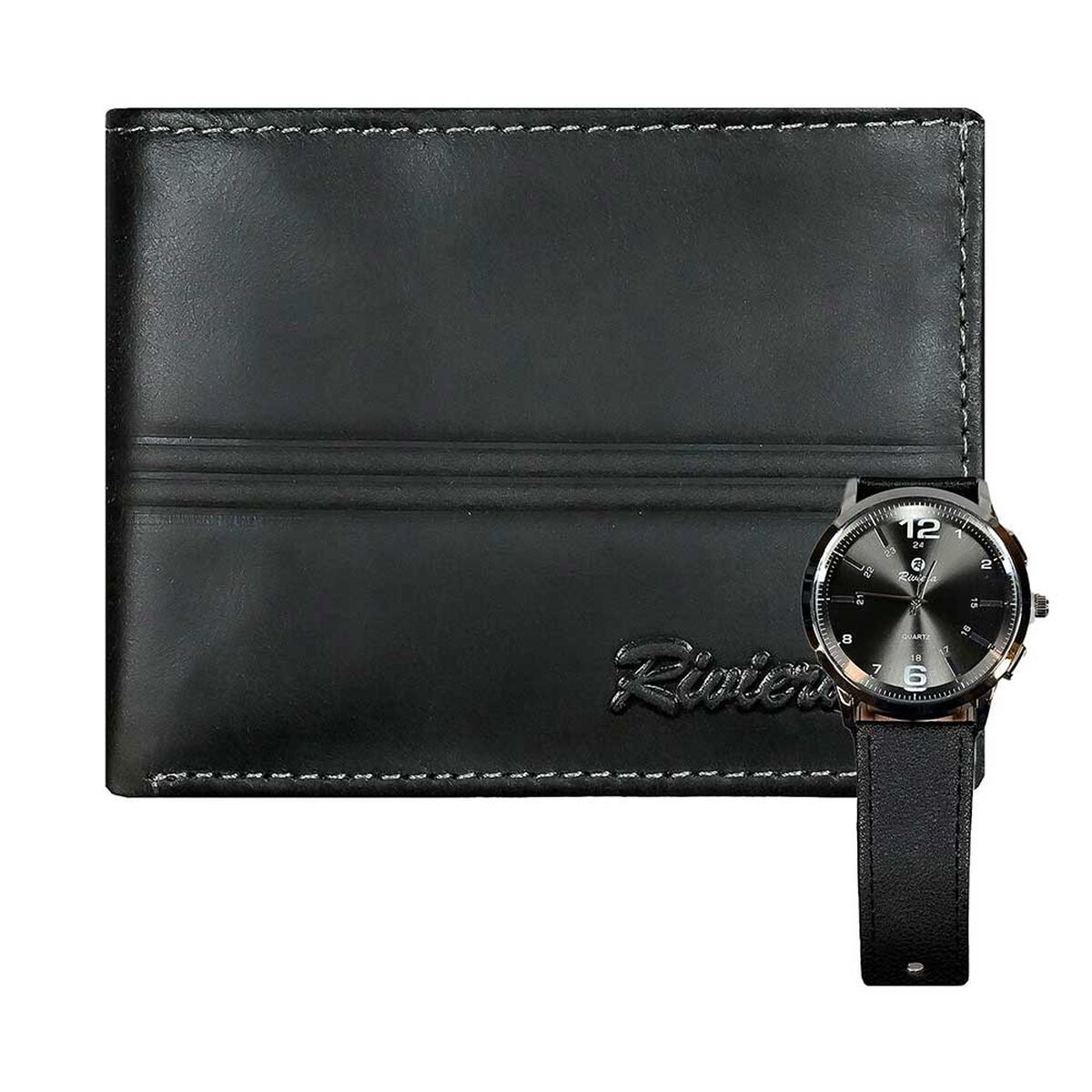 Pack Billetera + Reloj Hombre Riviera