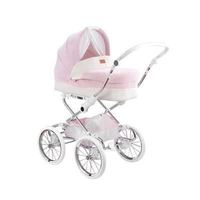 Imagen 1 del producto Coche Lujoso Royal de Coolbaby 2 Piezas Rosado By Lubabycas