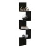 Repisa Escalera TuHome Rosset Wengue