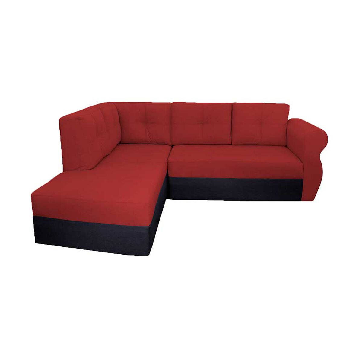Seccional A&M Home Marce 2,2 Cuerpos Burdeo Negro