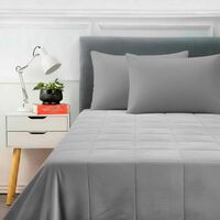 Plumón Sherpa Casanova 1.5 Plazas Gris, Cafe