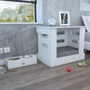 Velador Cama para Mascotas + Platos Hound TuHome
