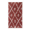 Alfombra Idetex Shaggy Guiza 70x200 cm Terracota
