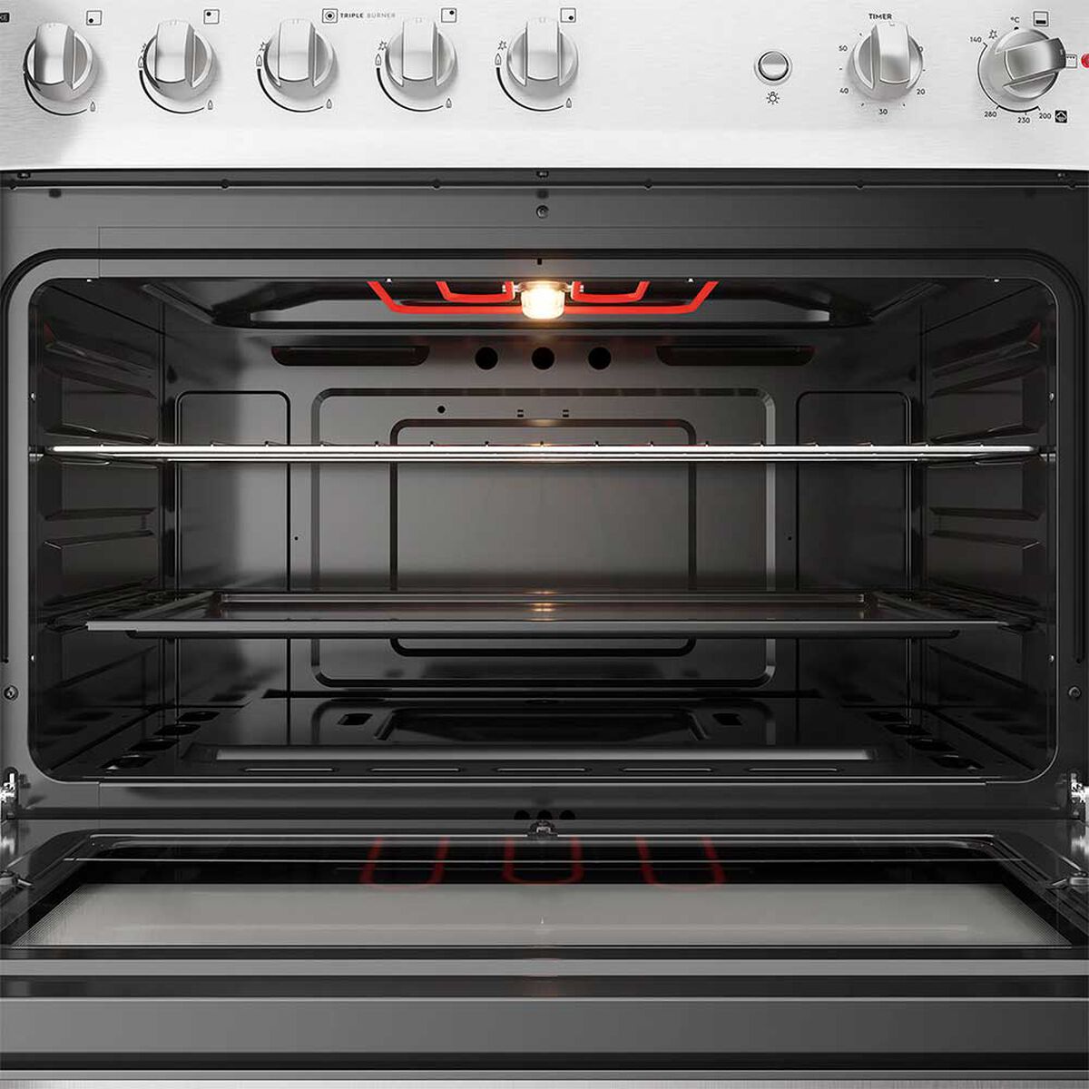 Cocina a Gas Fensa F 5500 T 5 Quemadores