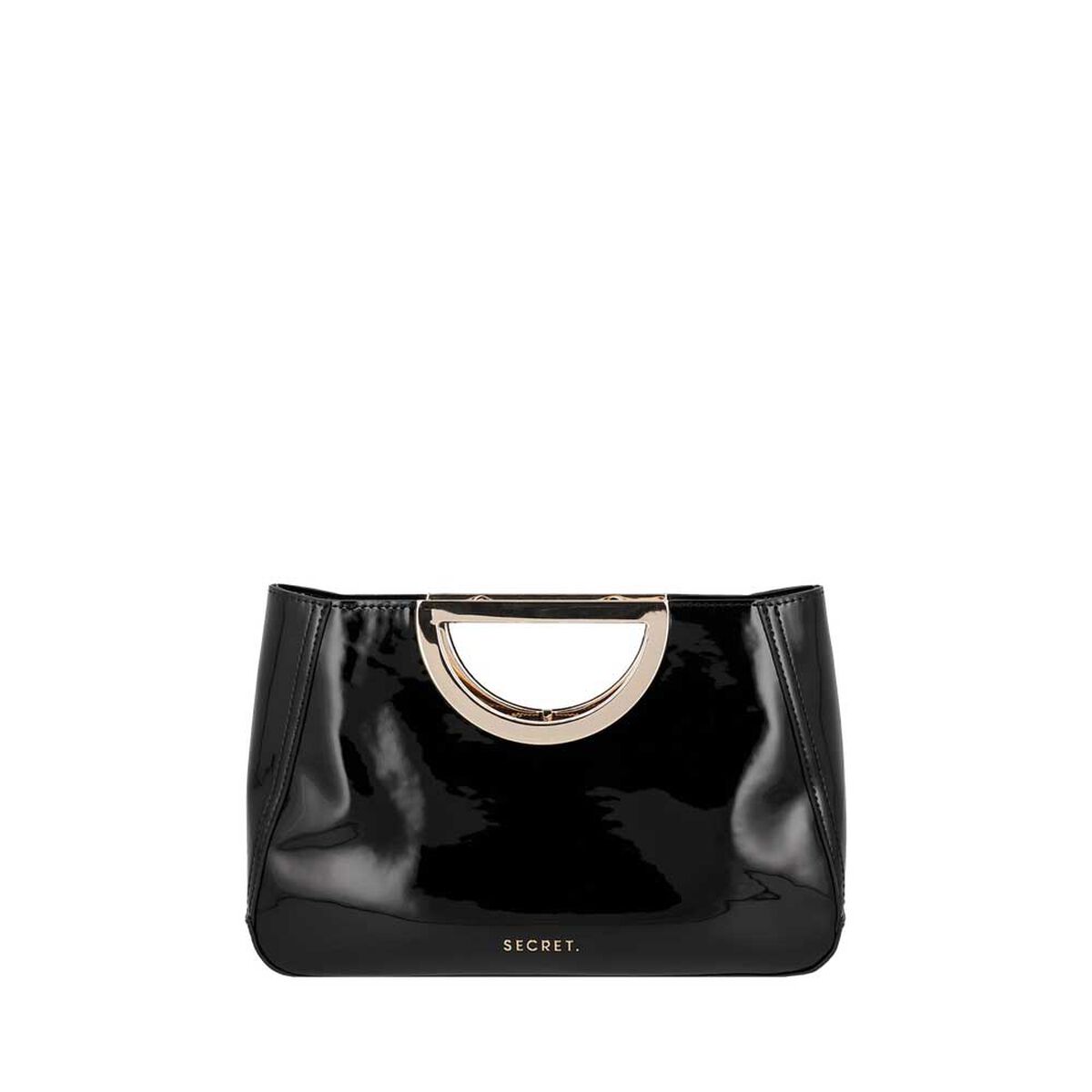 Cartera de Fiesta Secret Fete SC7 Mediana Negra