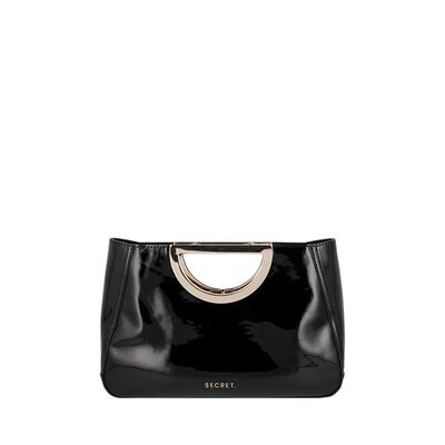 Cartera de Fiesta Secret Fete SC7 Mediana Negra