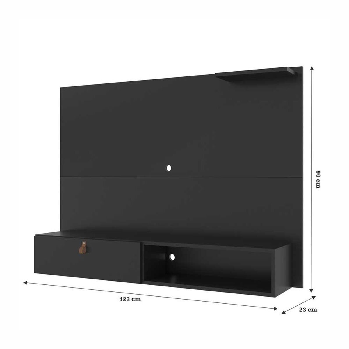 Panel TV Almore Italia Hasta 50" Negro
