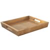 Mesa de Centro Mini Innovamuebles Monarca + 2 Bandejas Nogal Oscuro
