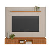Panel TV Di Poretti Design Amarante Hasta 70" Caf&eacute; Claro