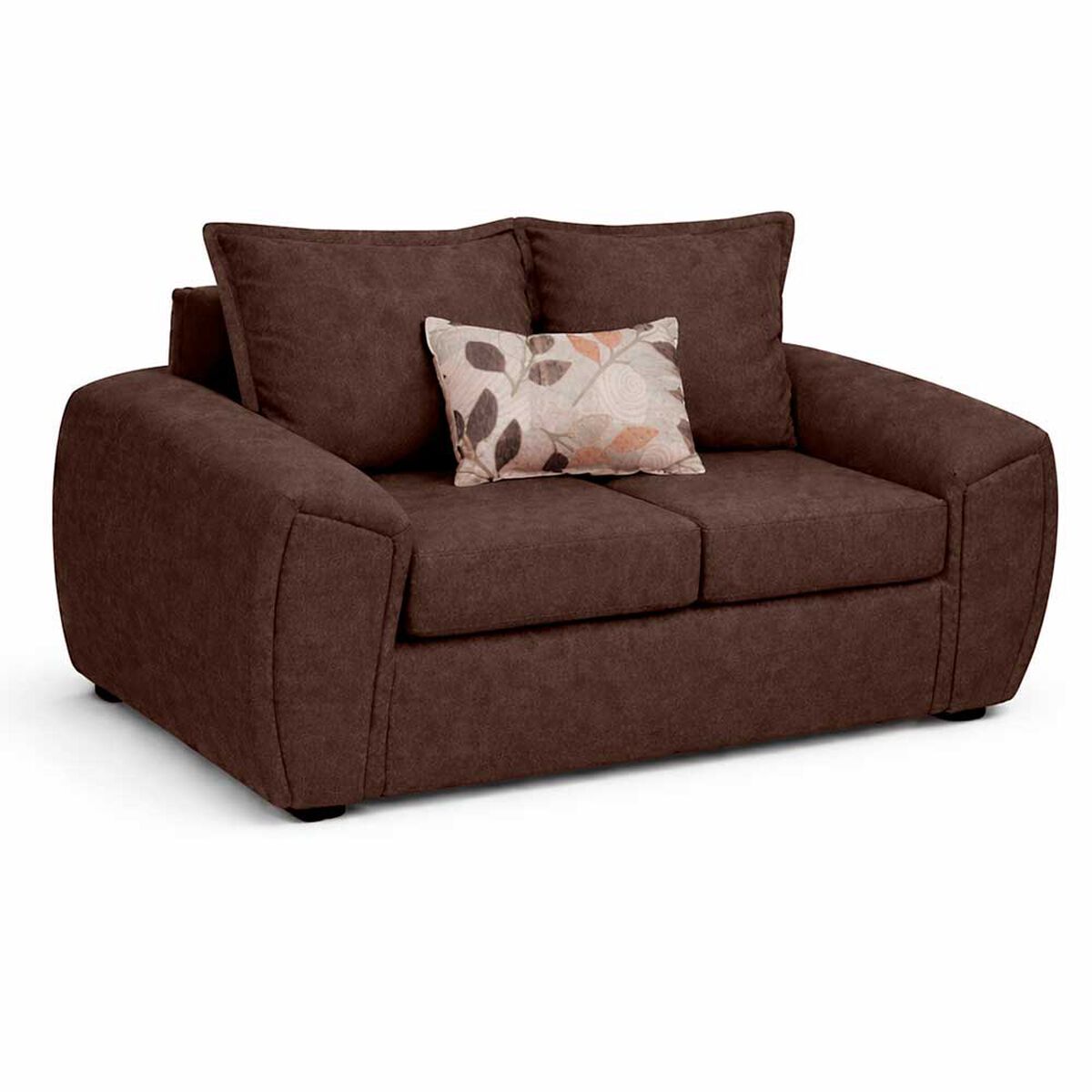 Sof&aacute; Elegant Detail New Houston 2 Cuerpos Caf&eacute;
