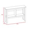 Rack TV Hasta 65" + Librero + Mesa de Arrimo + Mesa de Centro TuHome Essential Wengue