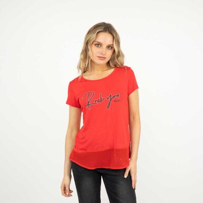 Polera Manga Corta Mujer Soviet