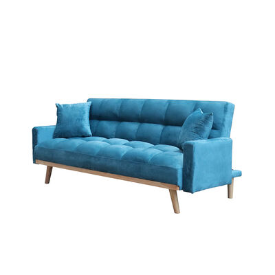 Imagen 2 del producto Sofá Cama Casanova Batik 3 Cuerpos  Azul