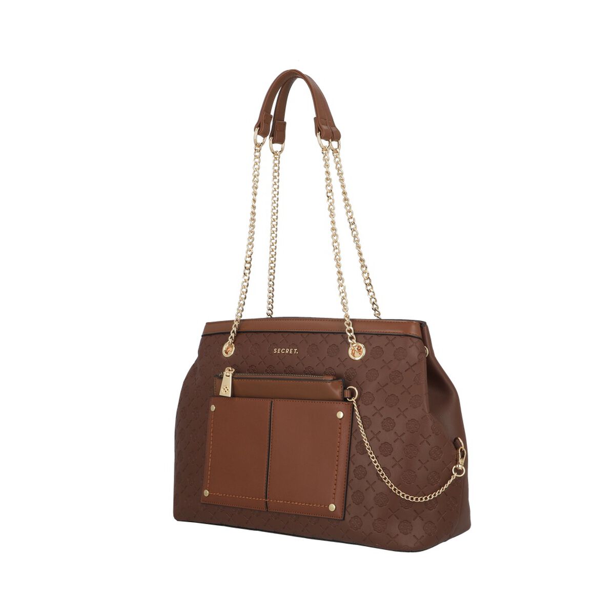 Cartera de hombro Secret Polonia FW25 L Café