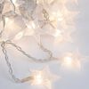 Set 20 Luces para Árbol de Navidad Led Forma Estrellas Casanova